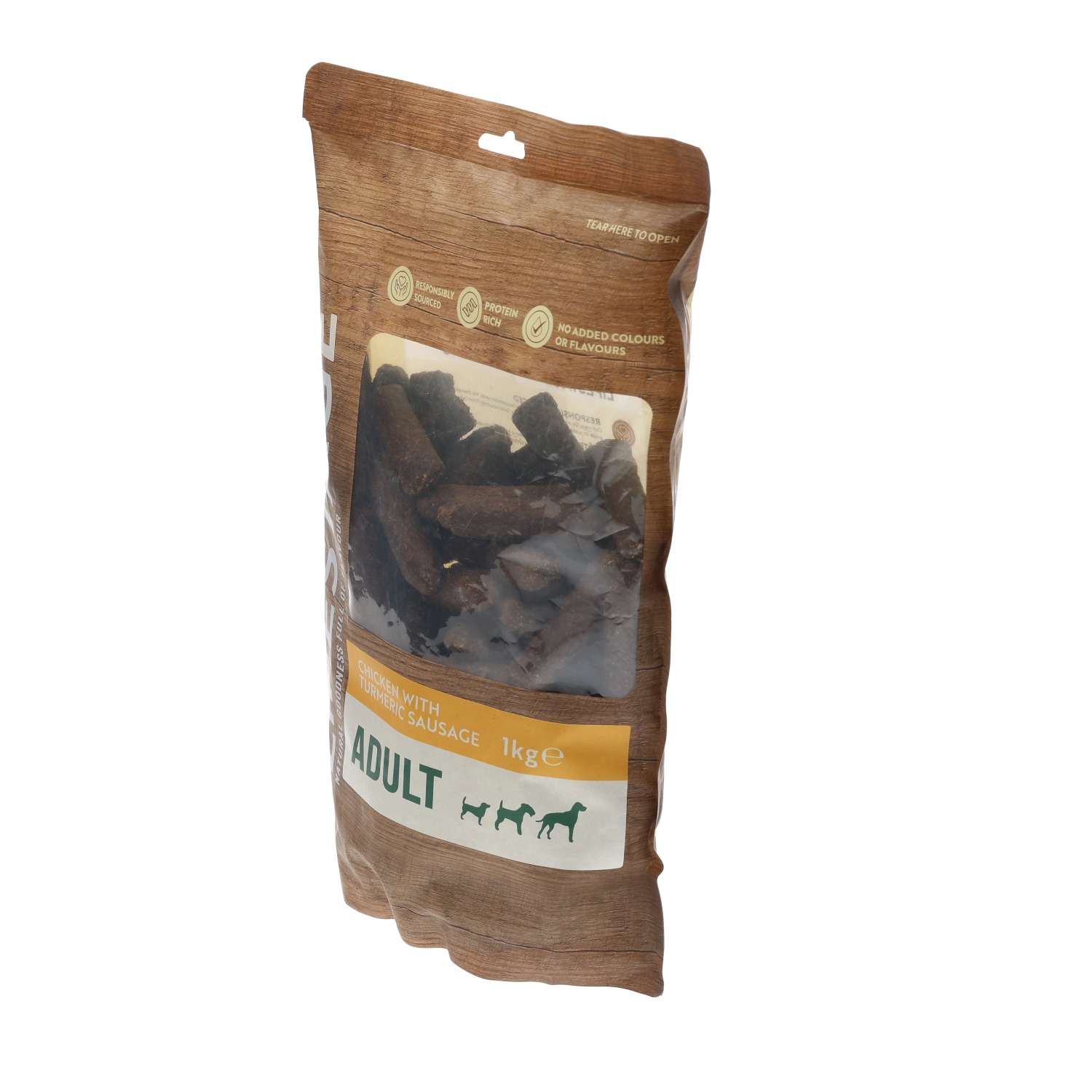 Lifestage Pre-Pack Sausage Chicken with Turmeric Dog Treats 1kg