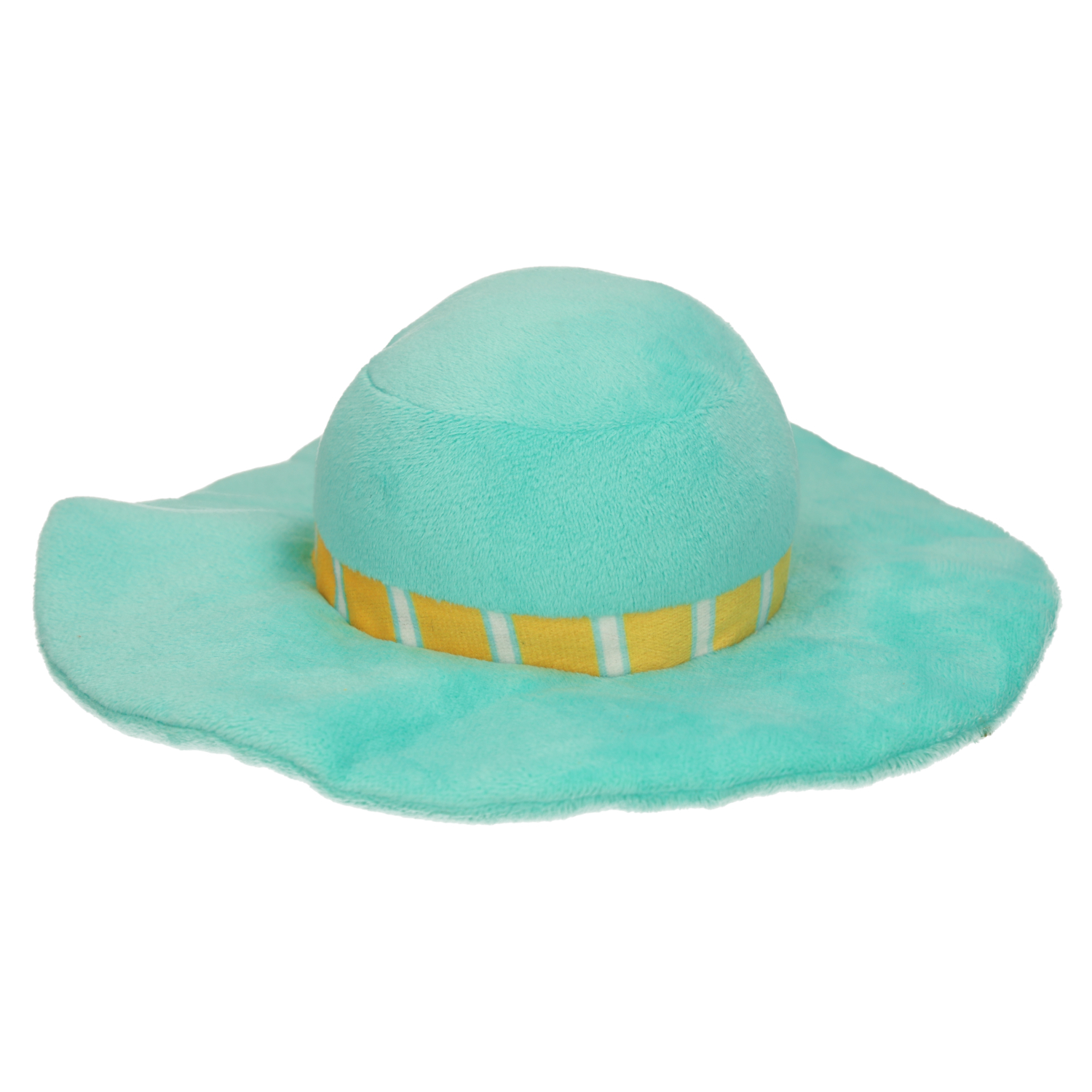 Rufus & Rosie Summer Hat Plush Dog Toy