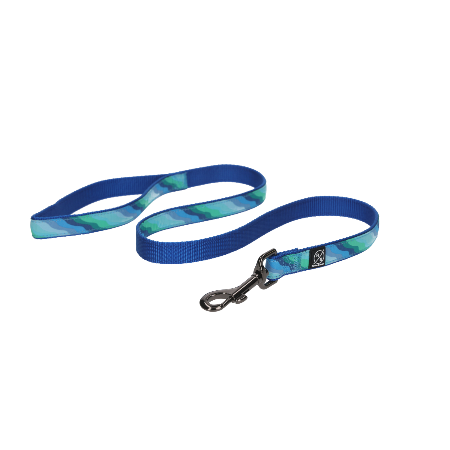 Rufus & Rosie Seashore Blue Luxe Padded Dog Lead