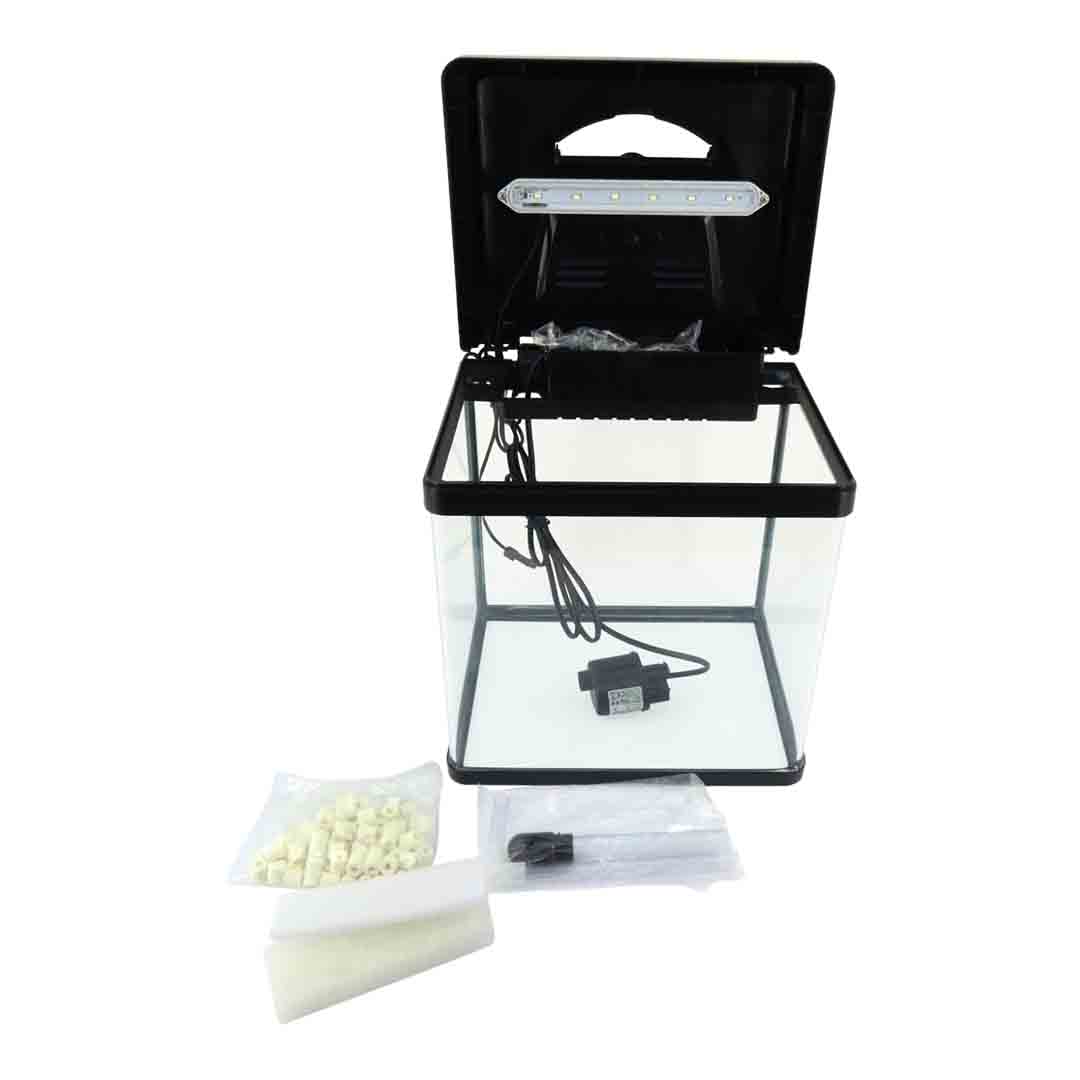Aqua Dreams Curvelle Black Aquarium, FIsh Tank, 45L