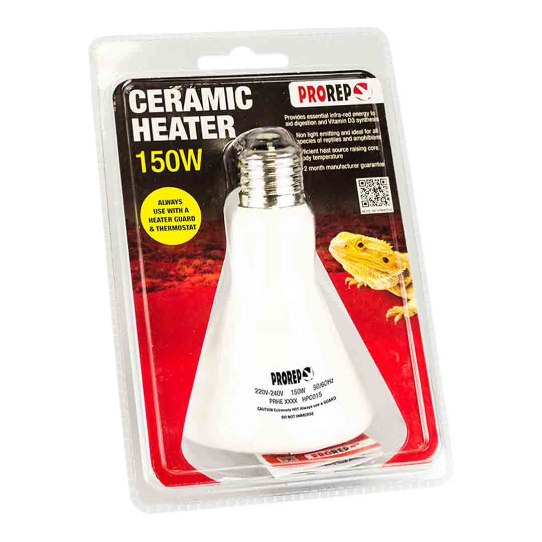 ProRep Ceramic Heat Emitter 150W, Reptile Vivarium Heating