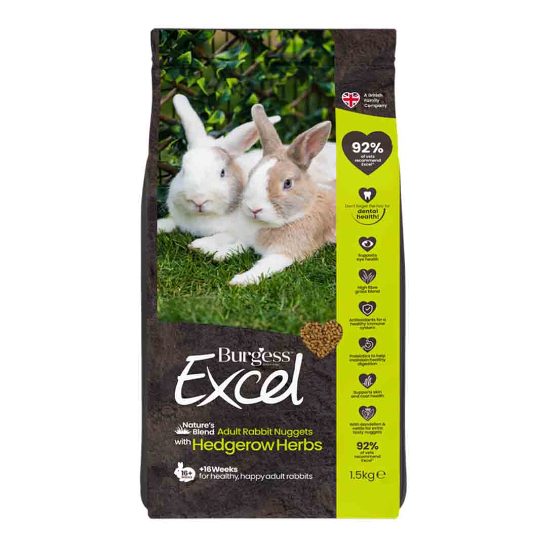 Excel Natures Blend Rabbit Food, 1.5kg