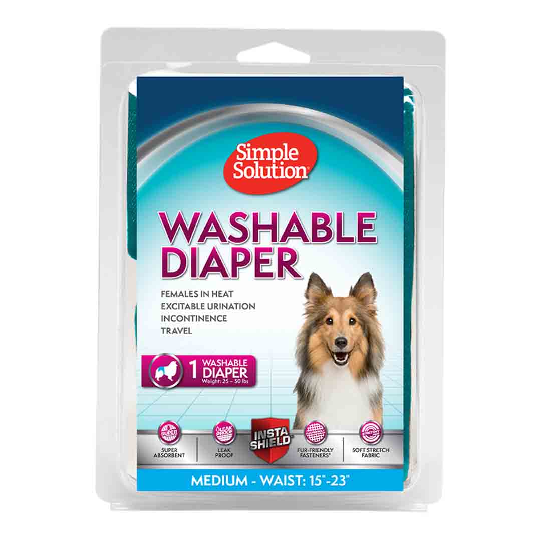 Simple Solutions Washable Dog Nappies - Medium