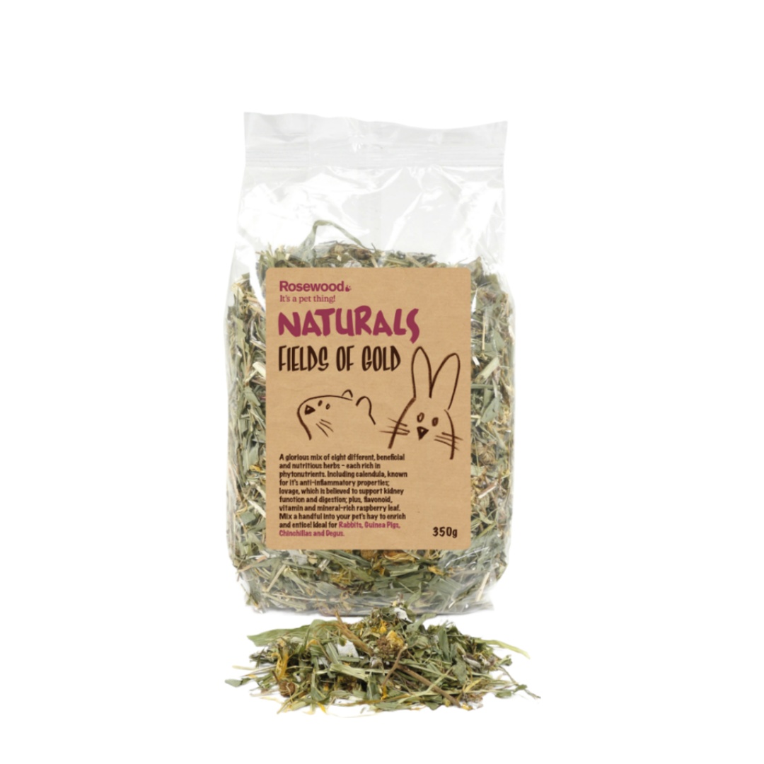 Rosewood Naturals Fields of Gold Herb Small Pet Treat 350g