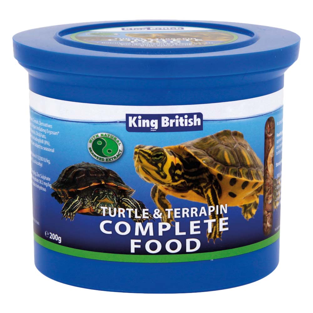 King British Turtle and Terrapin Complete Food 200g