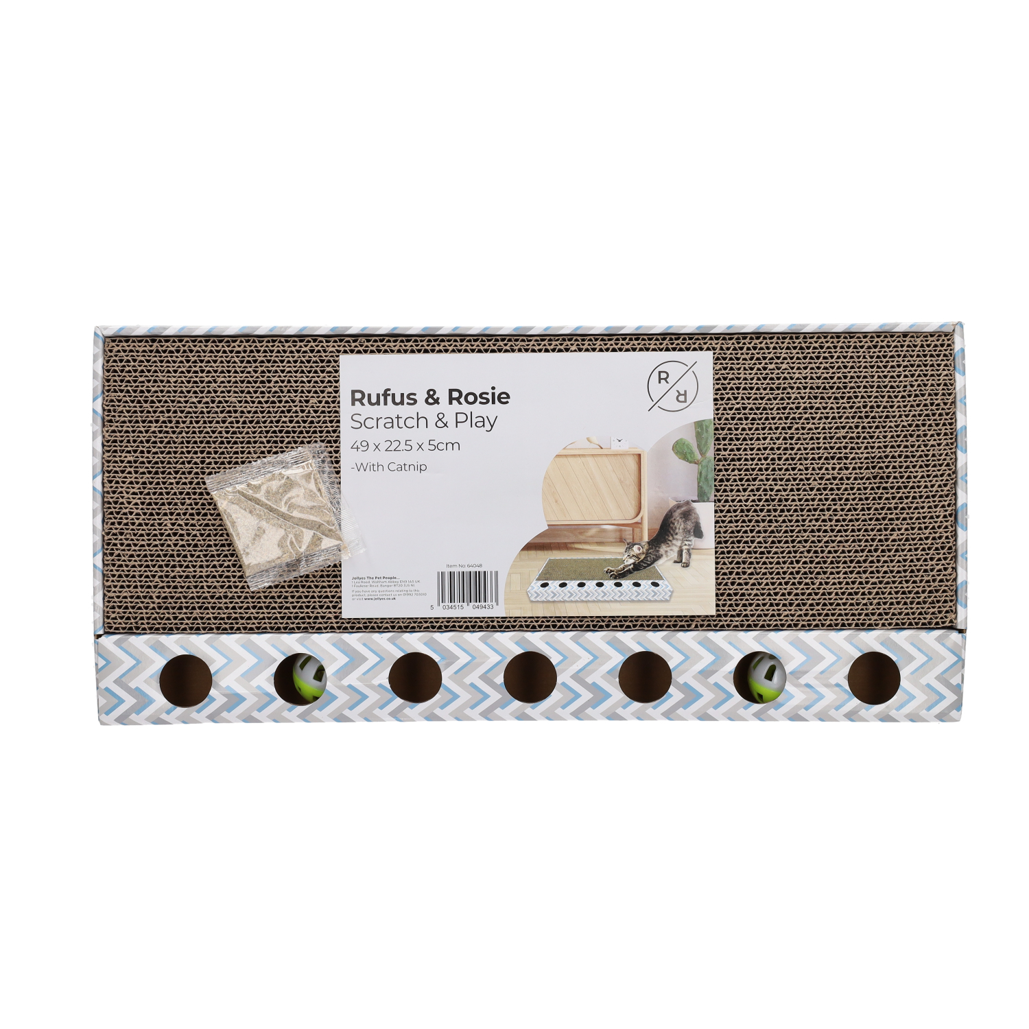 Rufus & Rosie Cat Scratcher & Play Mat