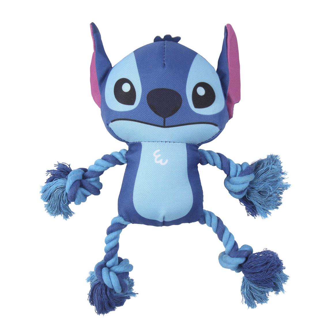 Disney Stitch Cord Plush Dog Toy
