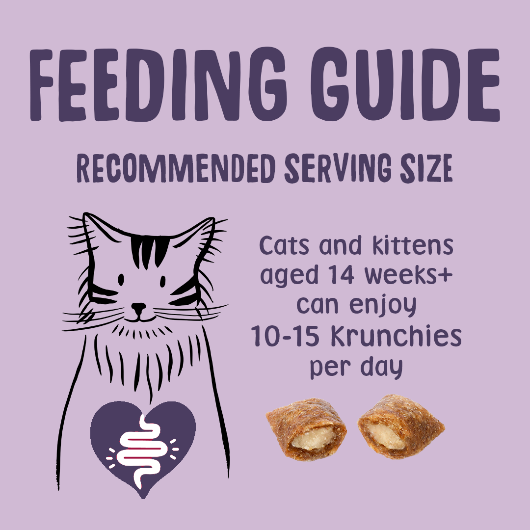 Scrumbles Krunchies Cat Calming Pillow Treats 60g