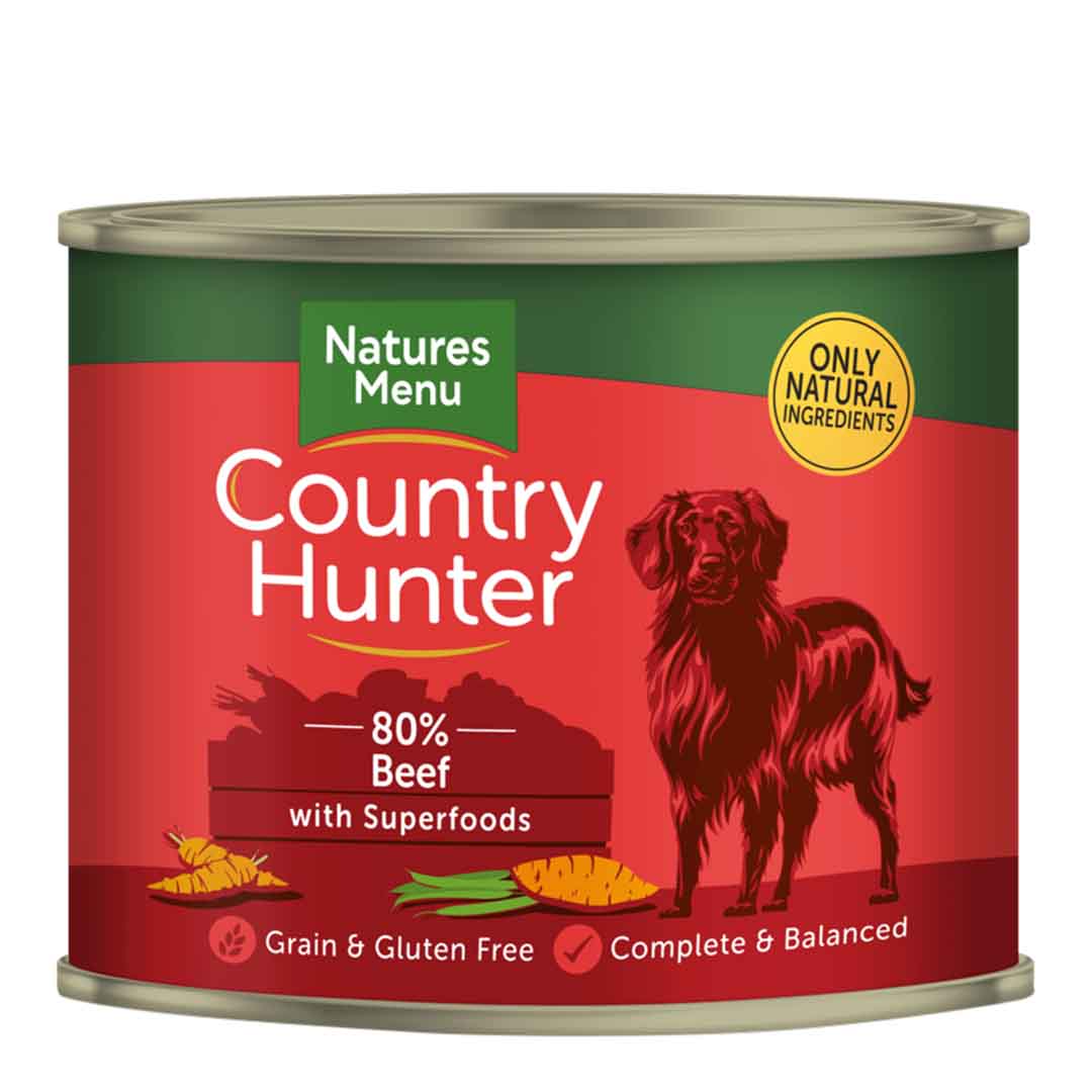 Natures Menu Country Hunter Beef Superfood 600g