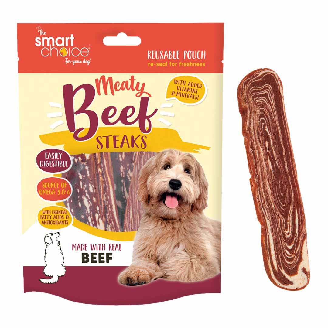 Smart Choice Beef & Cod Fillet Dog Treat 7 Pack