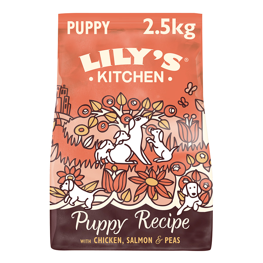 Lilys Kitchen Dog Chicken & Salmon Puppy Recipe Dry Food 2.5kg