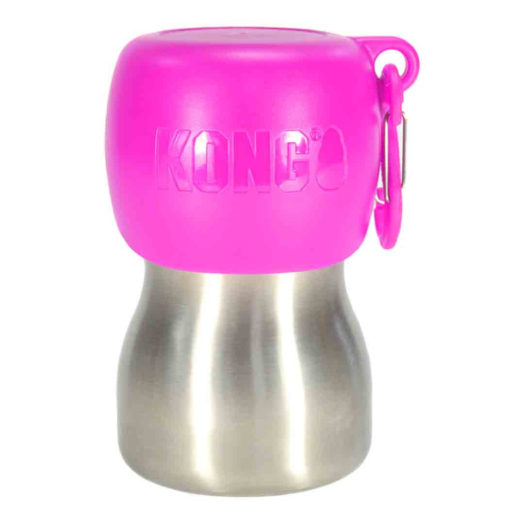 KONG Travel Water Botttle 280ml, Pink