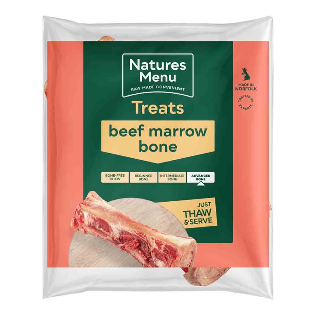 Natures Menu Raw Chews Beef Marrow Bone 400g