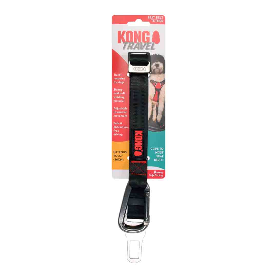 KONG Travel Seat Belt Tether for Dogs
