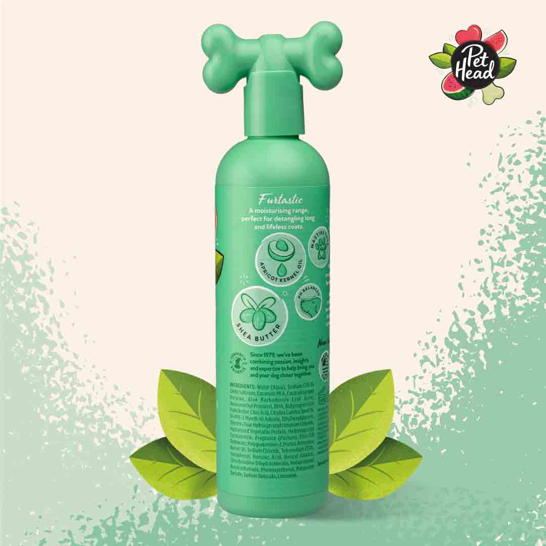 Pet Head Furtastic Dog Shampoo for Long & Curly Coats 300ml
