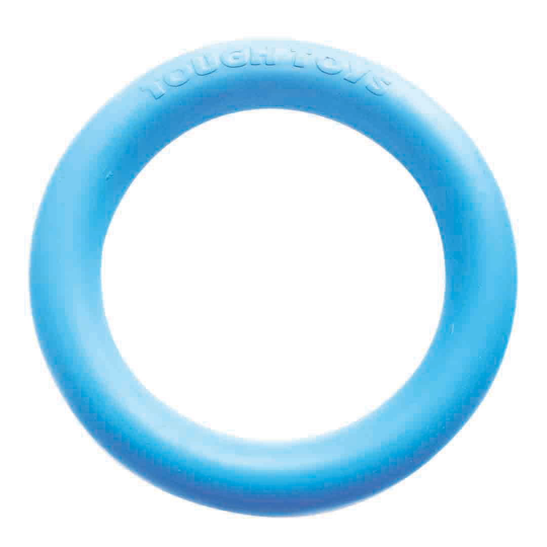Happy Pet Rubber Ring Dog Toy, 6 inch