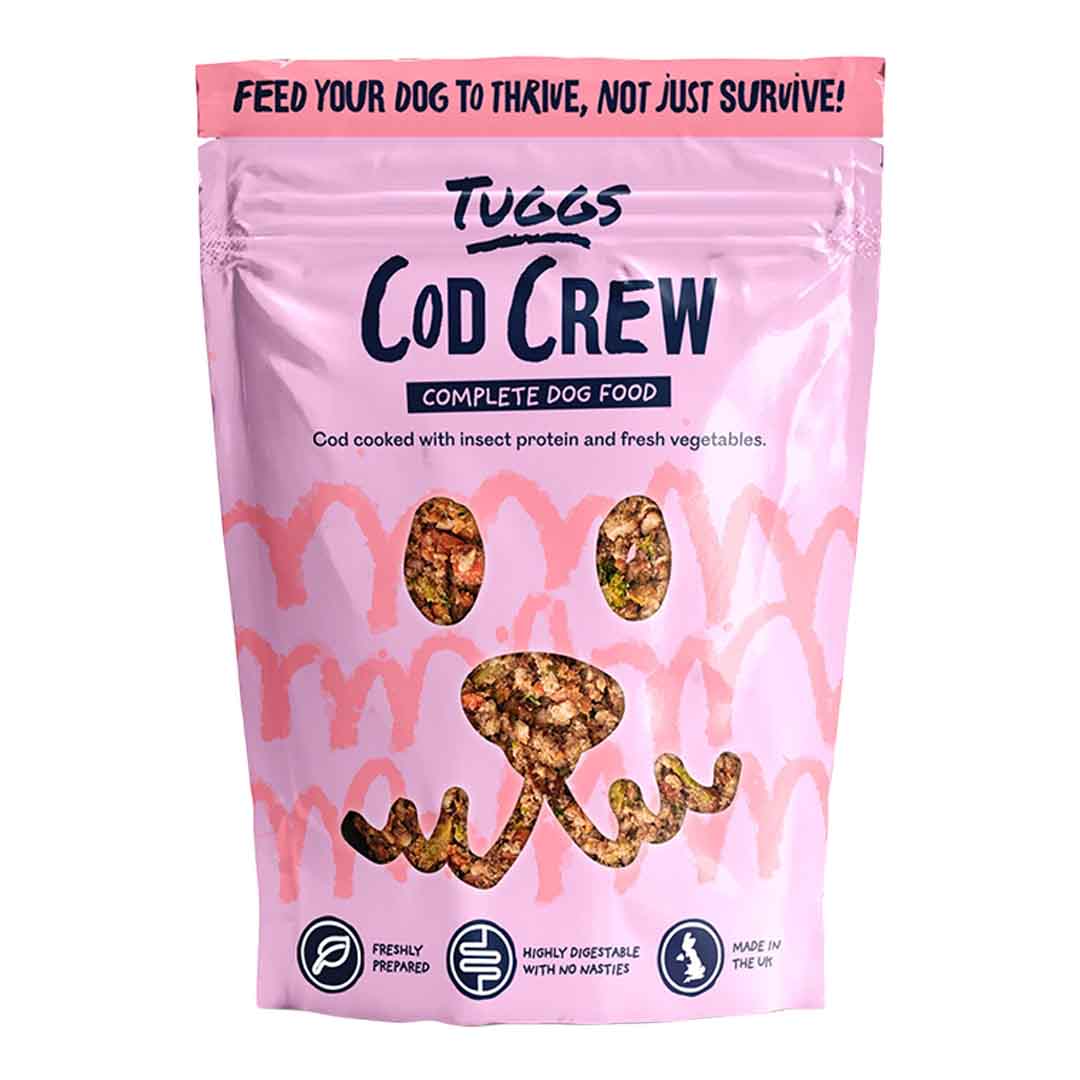 Tuggs Cod Crew Complete Frozen Fresh Dog Food 700g