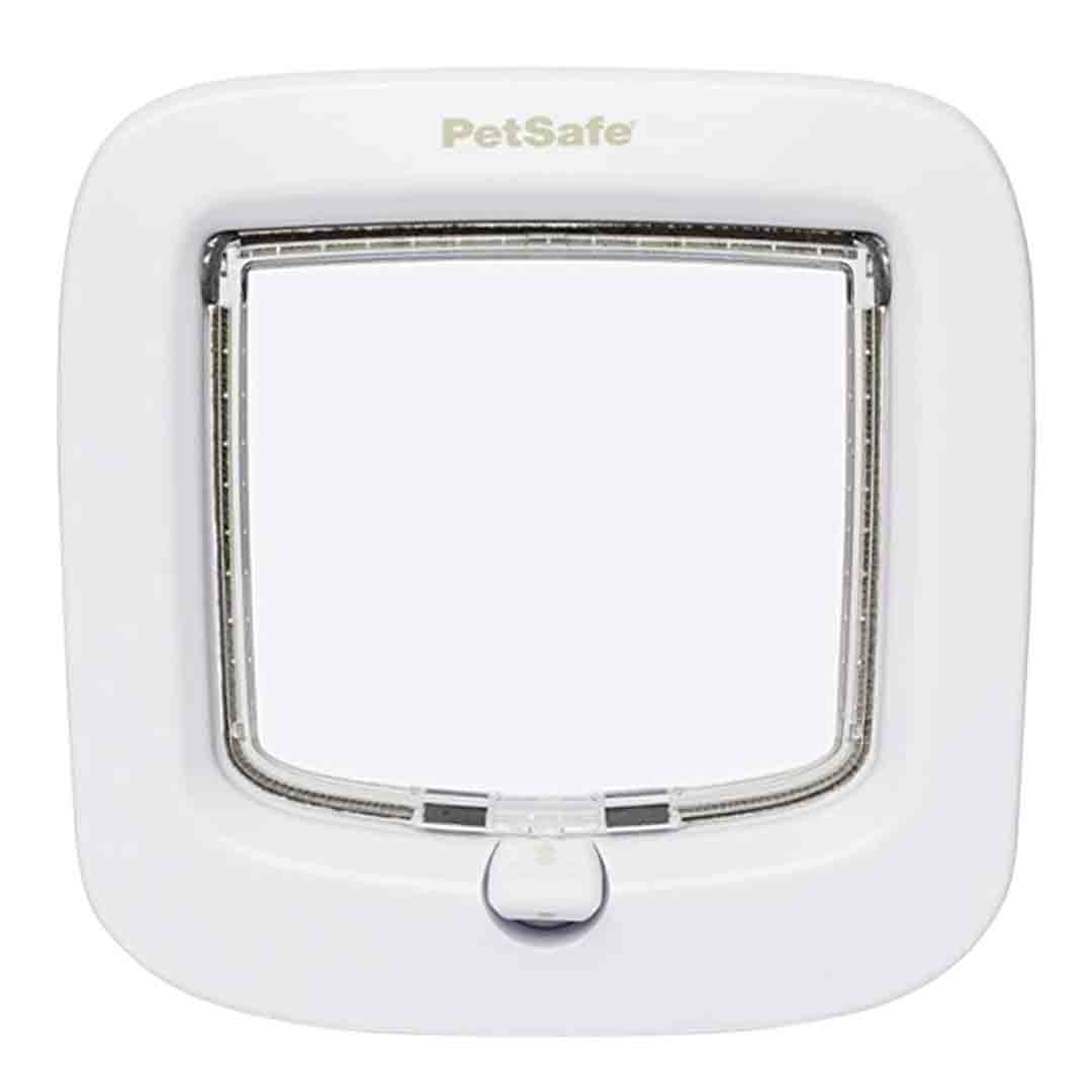 Petsafe Manual-Locking Cat Flap, White