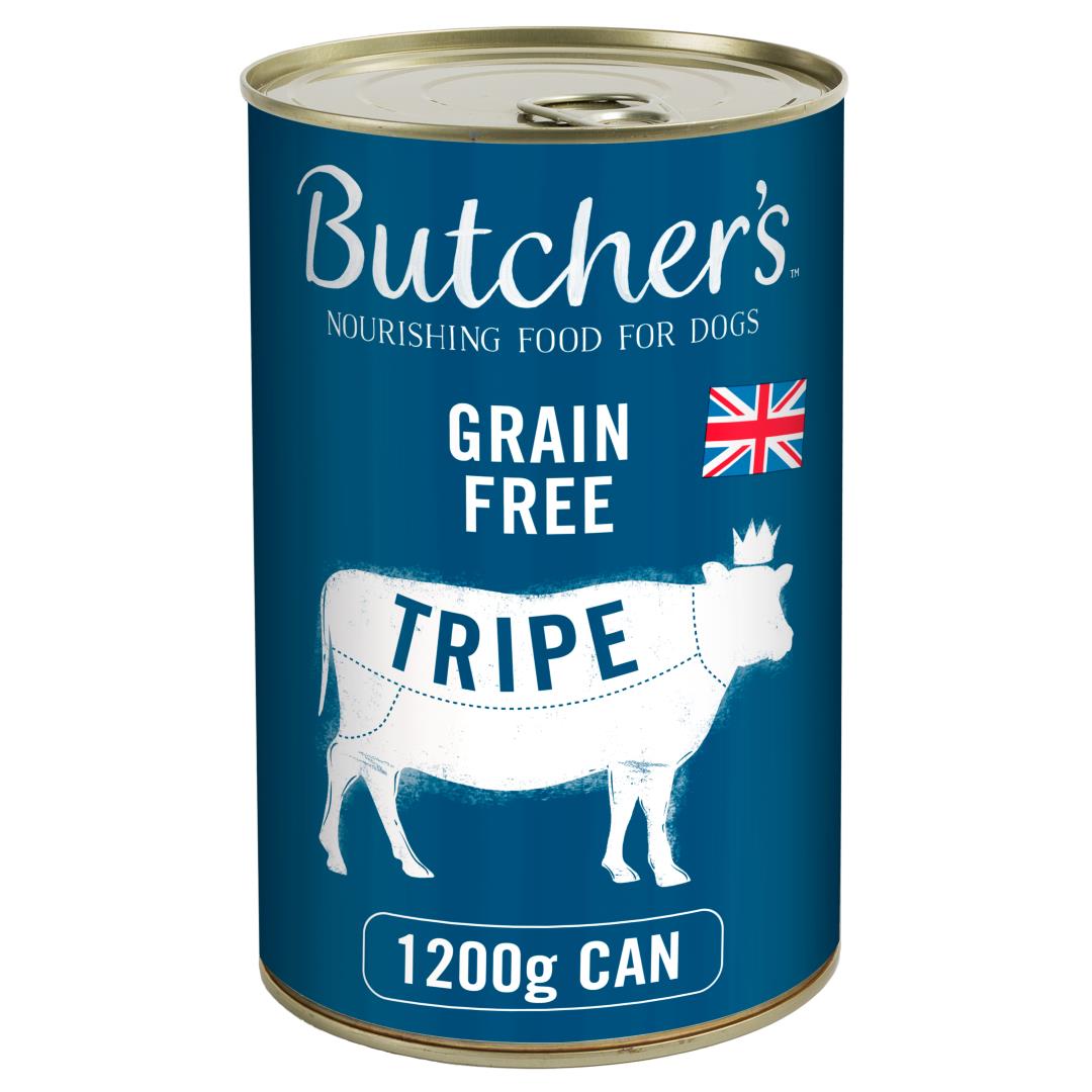 Butcher's Tripe Dog Food Tin, 1200g