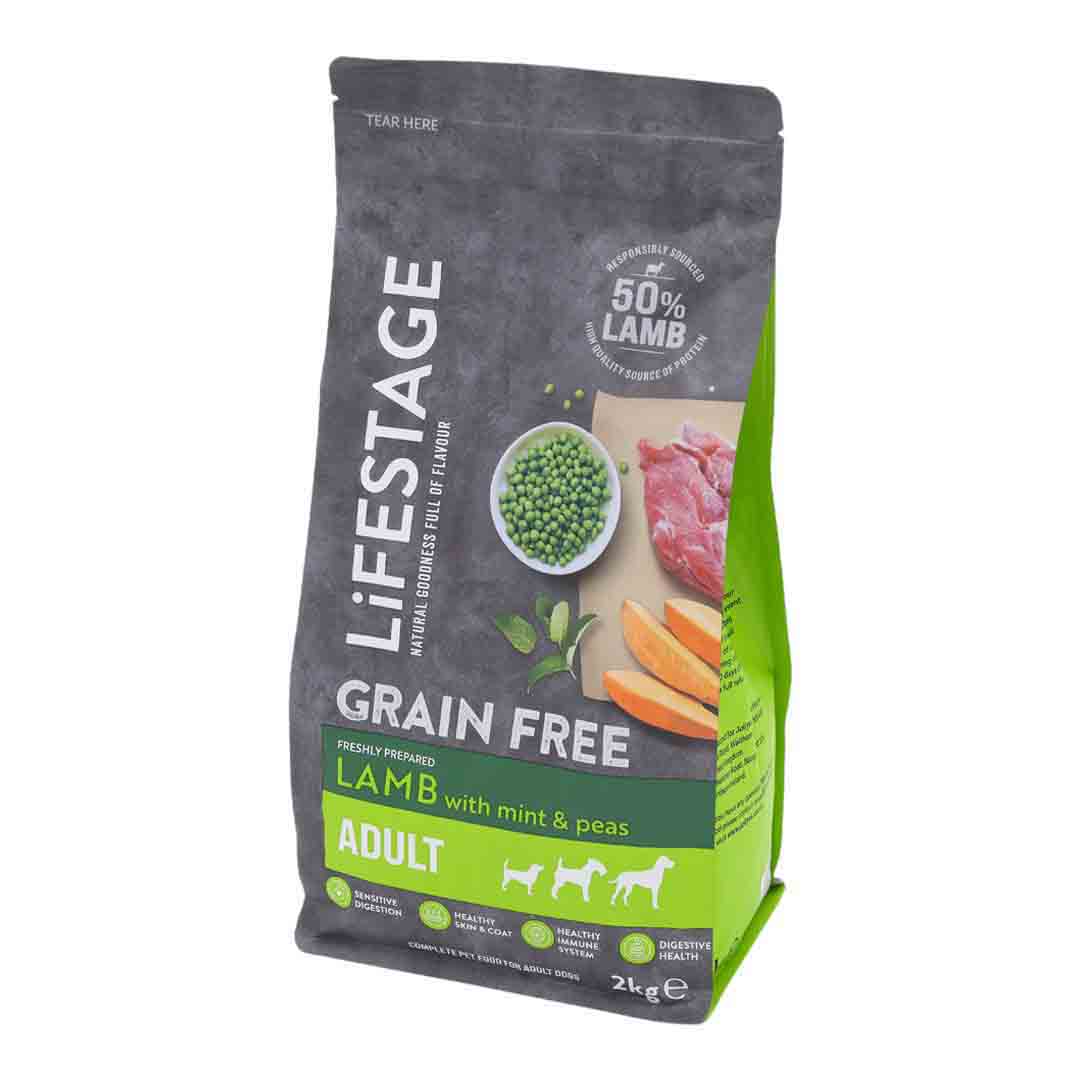 Lifestage Grain Free Adult Dog Food Lamb & Potato 2kg