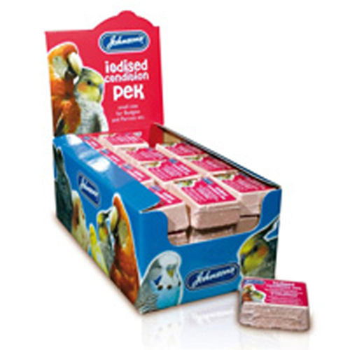 Johnson's Iodised Condition Pek Small Bird Mineral Block 33g