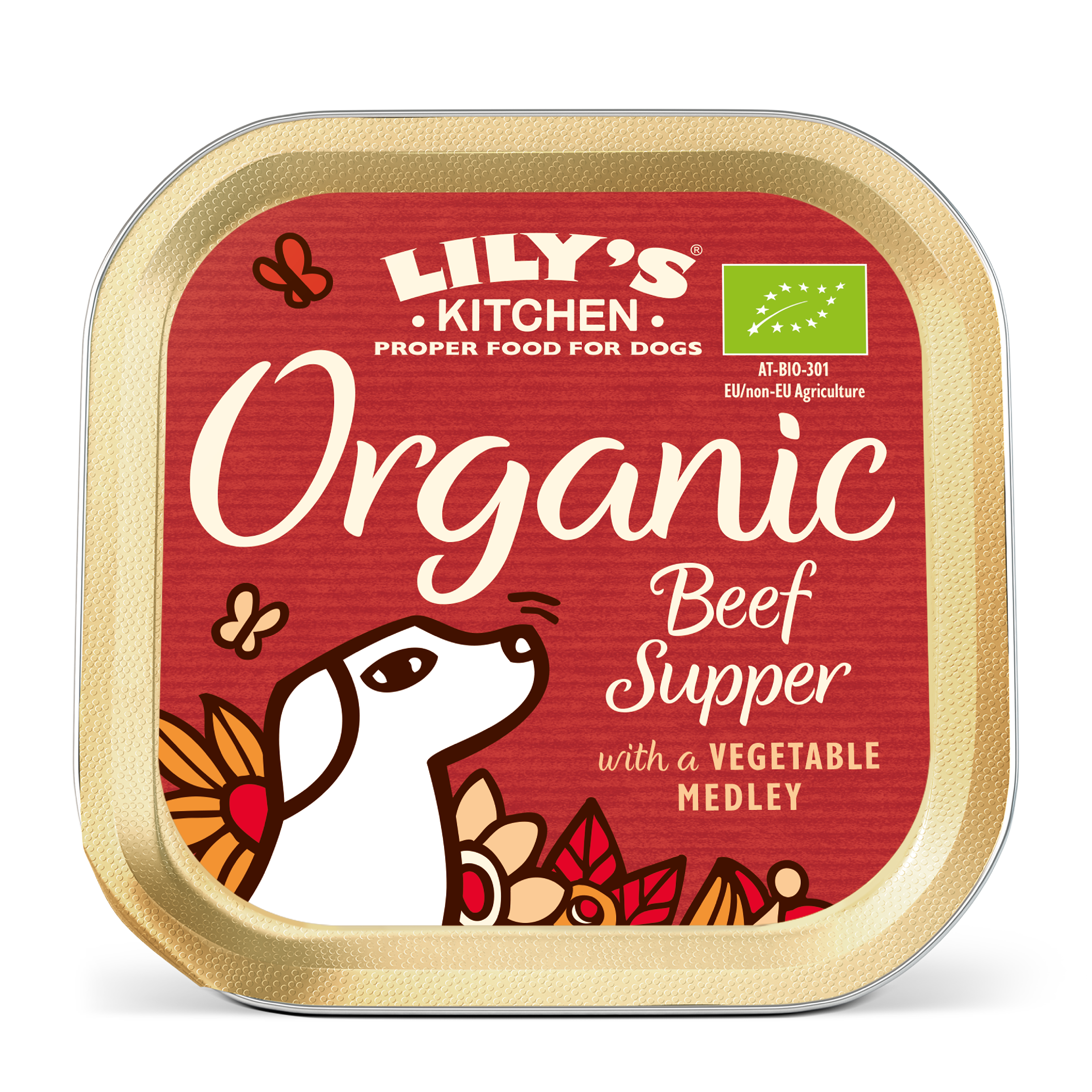 Lily's Kitchen Dog Organic Beef Supper 150g