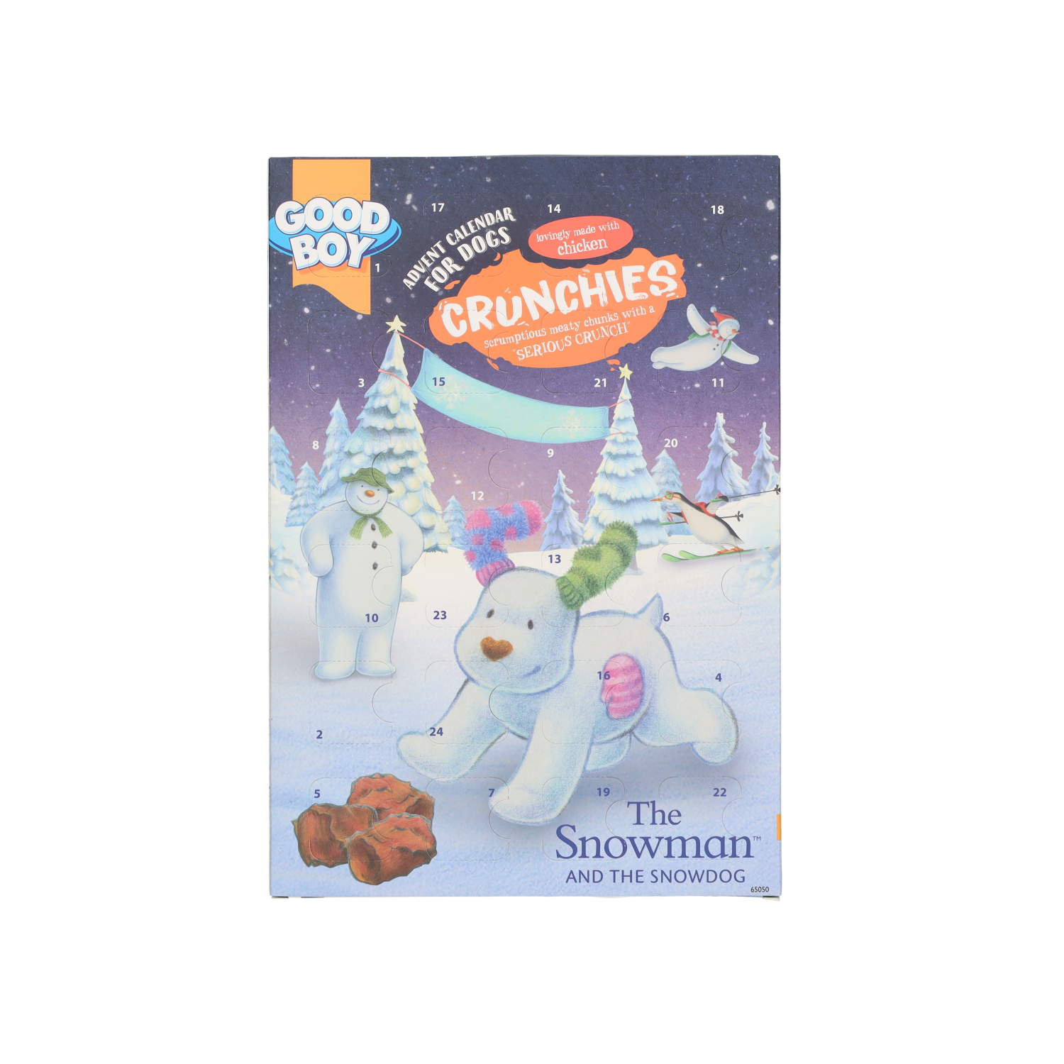 The Snowman and The Snowdog Crunchie Advent Calendar for Dogs