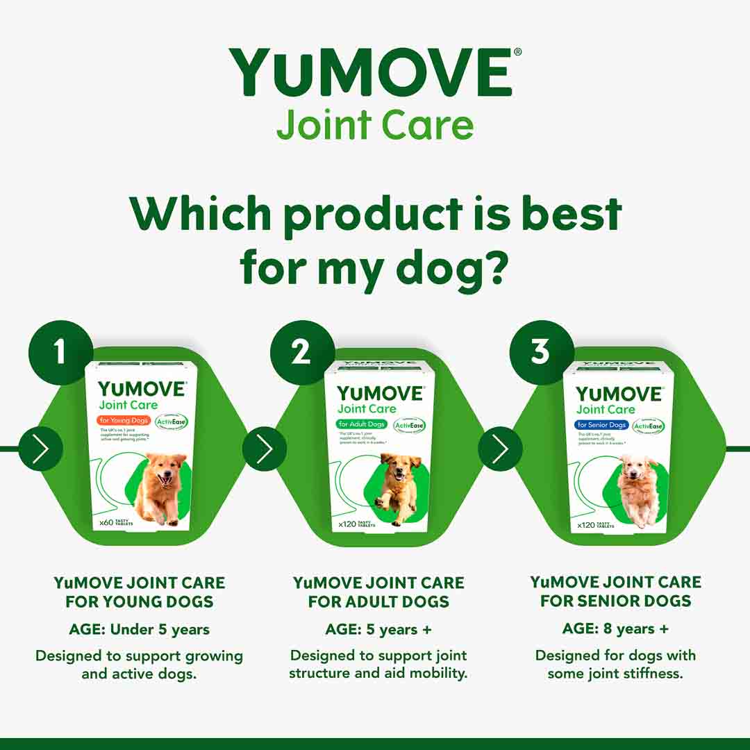 YuMOVE Joint Suppplement for Young and Active Dogs, 60 tablets