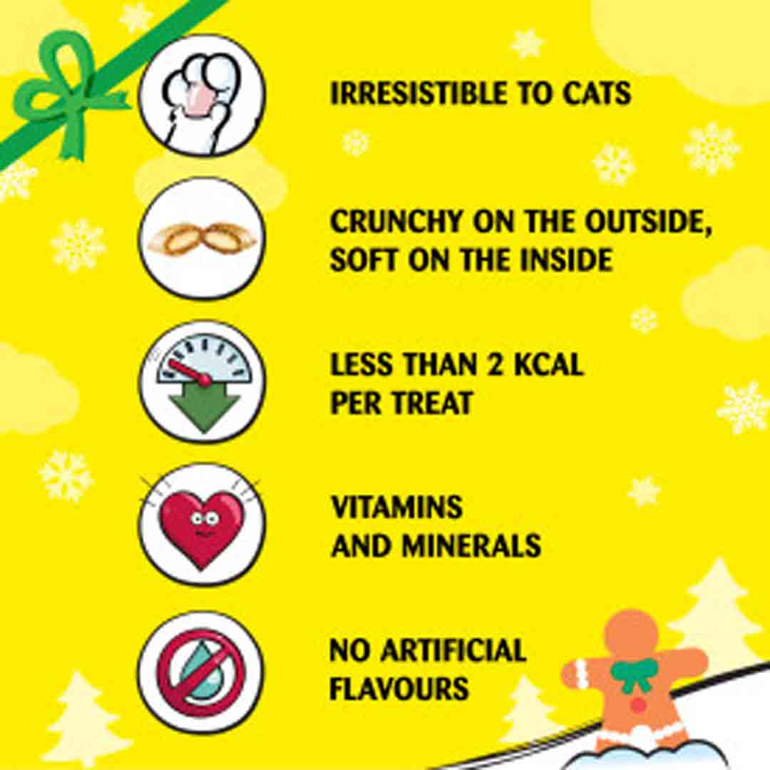 Dreamies Christmas Stocking for Cats 150g
