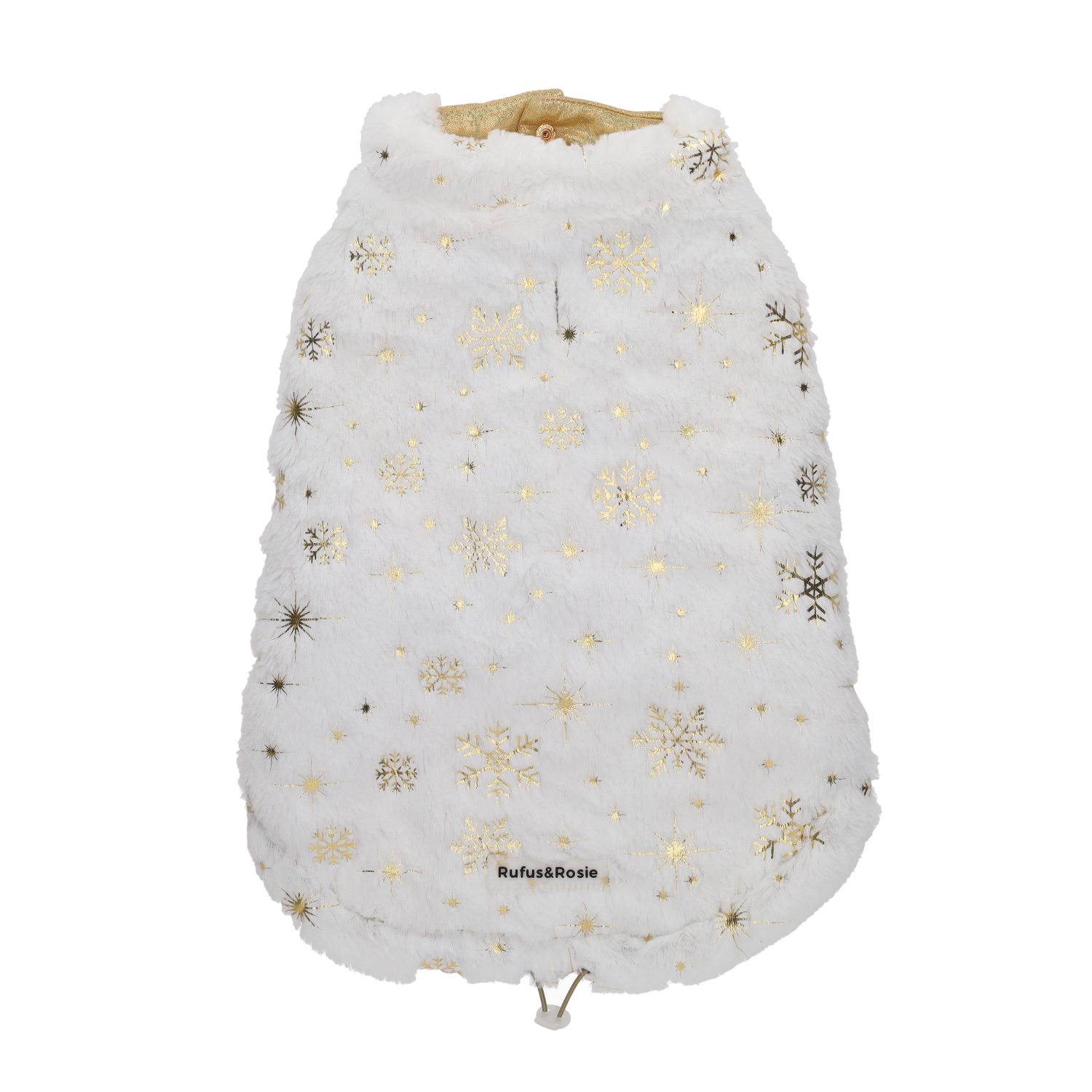 Rufus & Rosie Arctic Glitter Dog Coat One Size