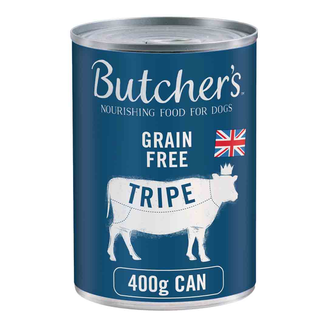 Butcher's Tripe Dog Food Tin 24x400g