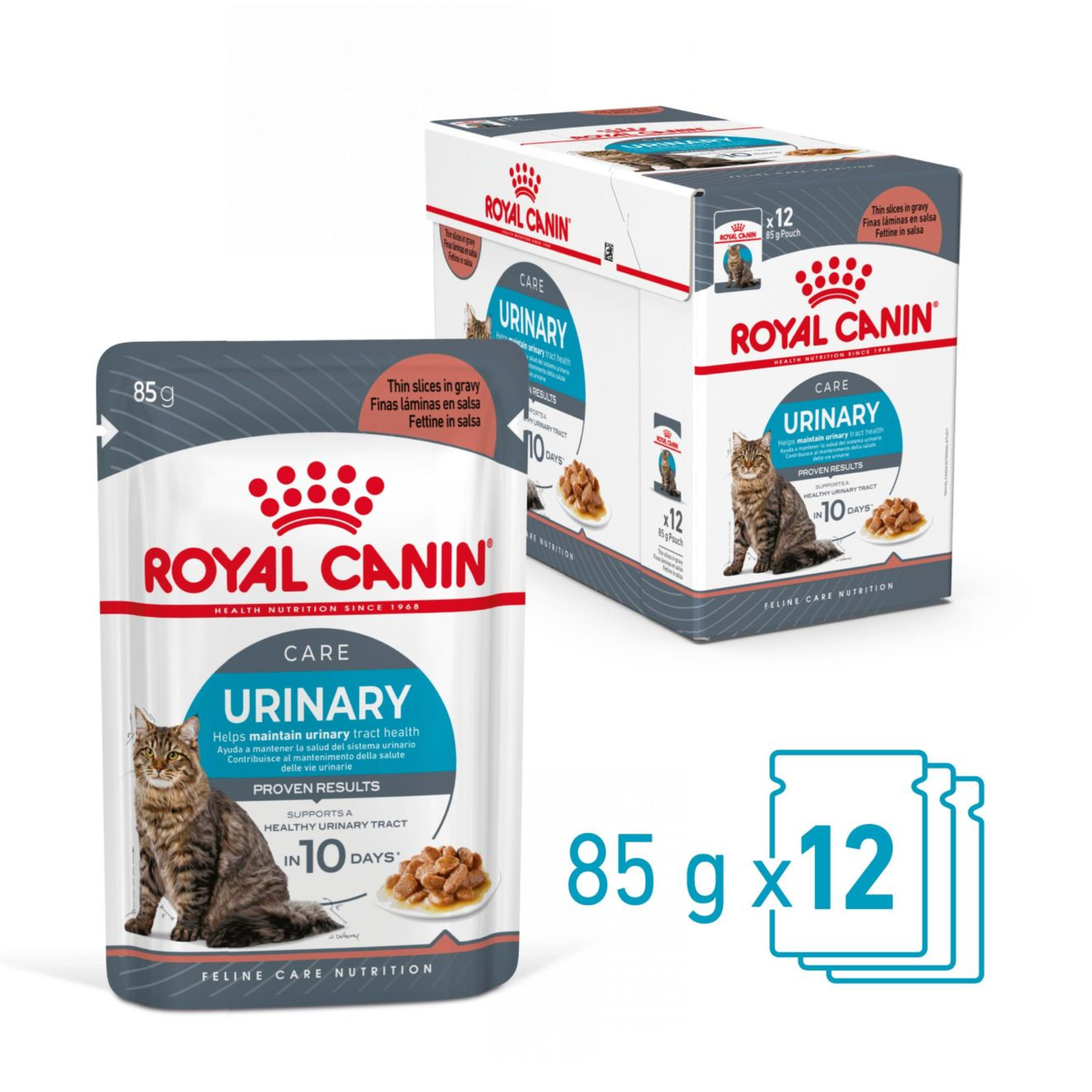 Royal Canin Urinary Care Wet Cat Food in Gravy 48x85g
