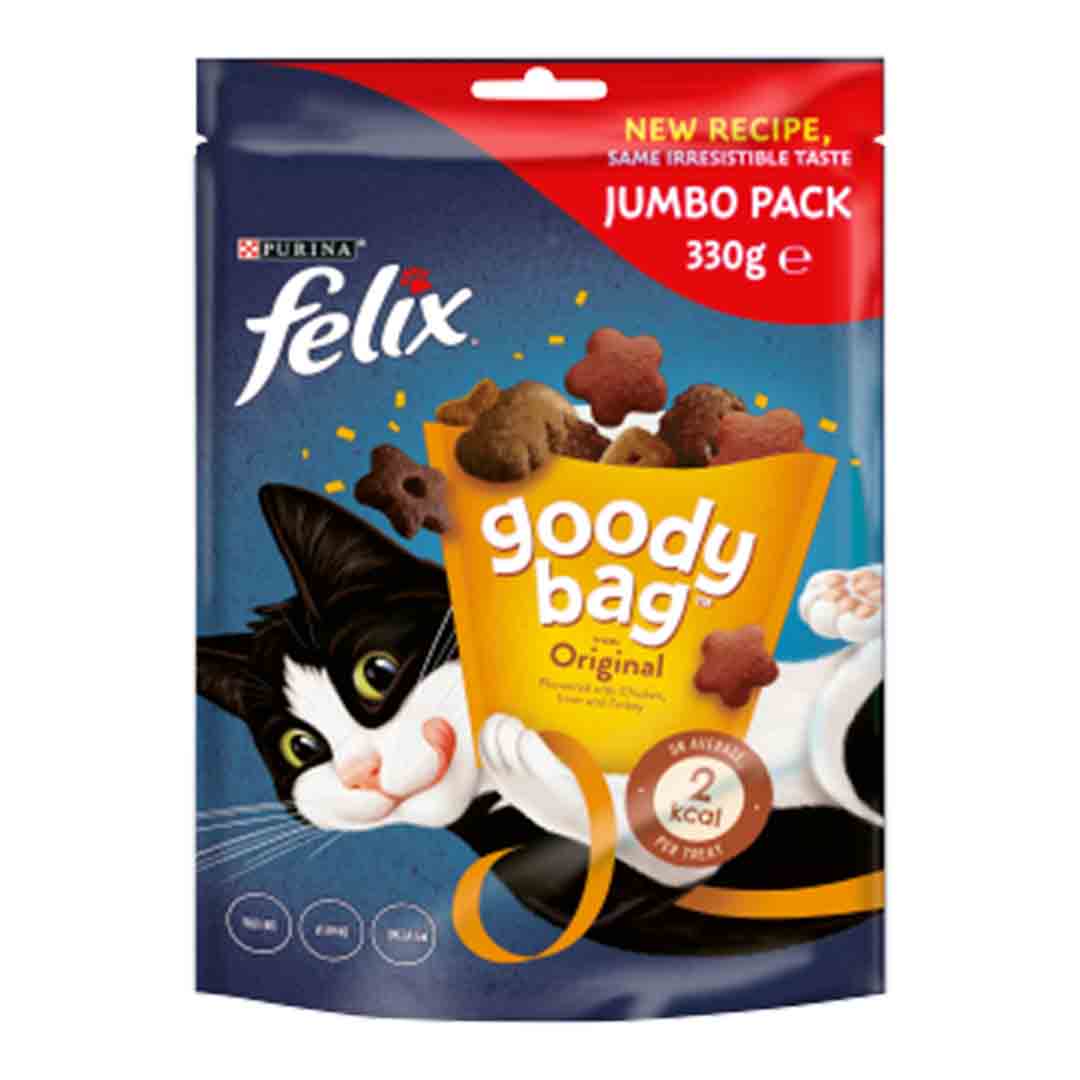 Felix Goody Bag Original Jumbo Pack Cat Treats 330g