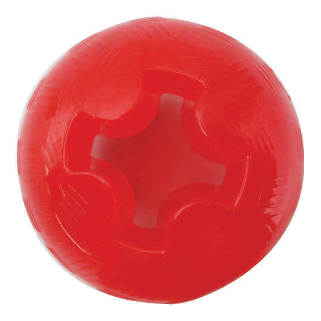 Mighty Muts Rubber Ball Dog Toy, Large