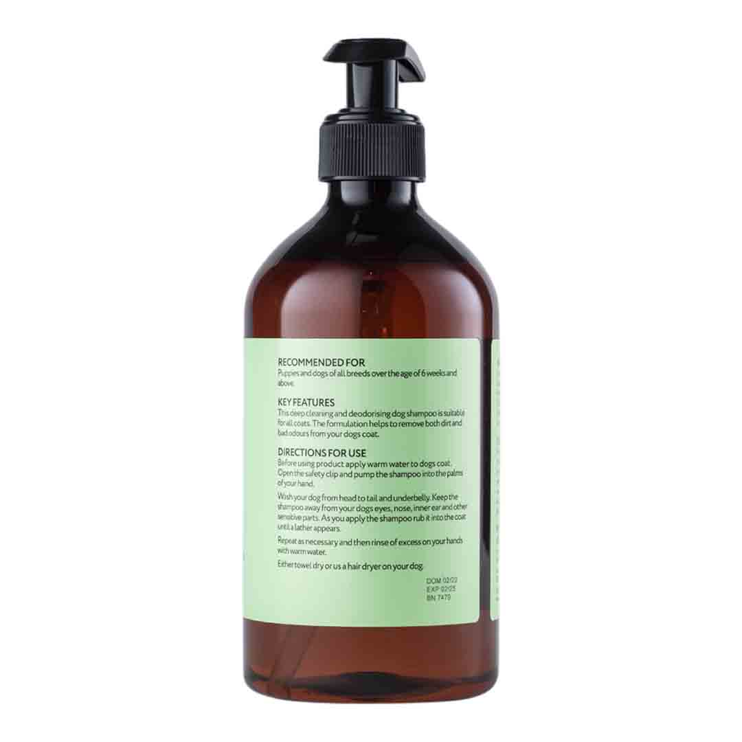 The Spa Dog Deodorising Shampoo, Lemongrass, 500ml