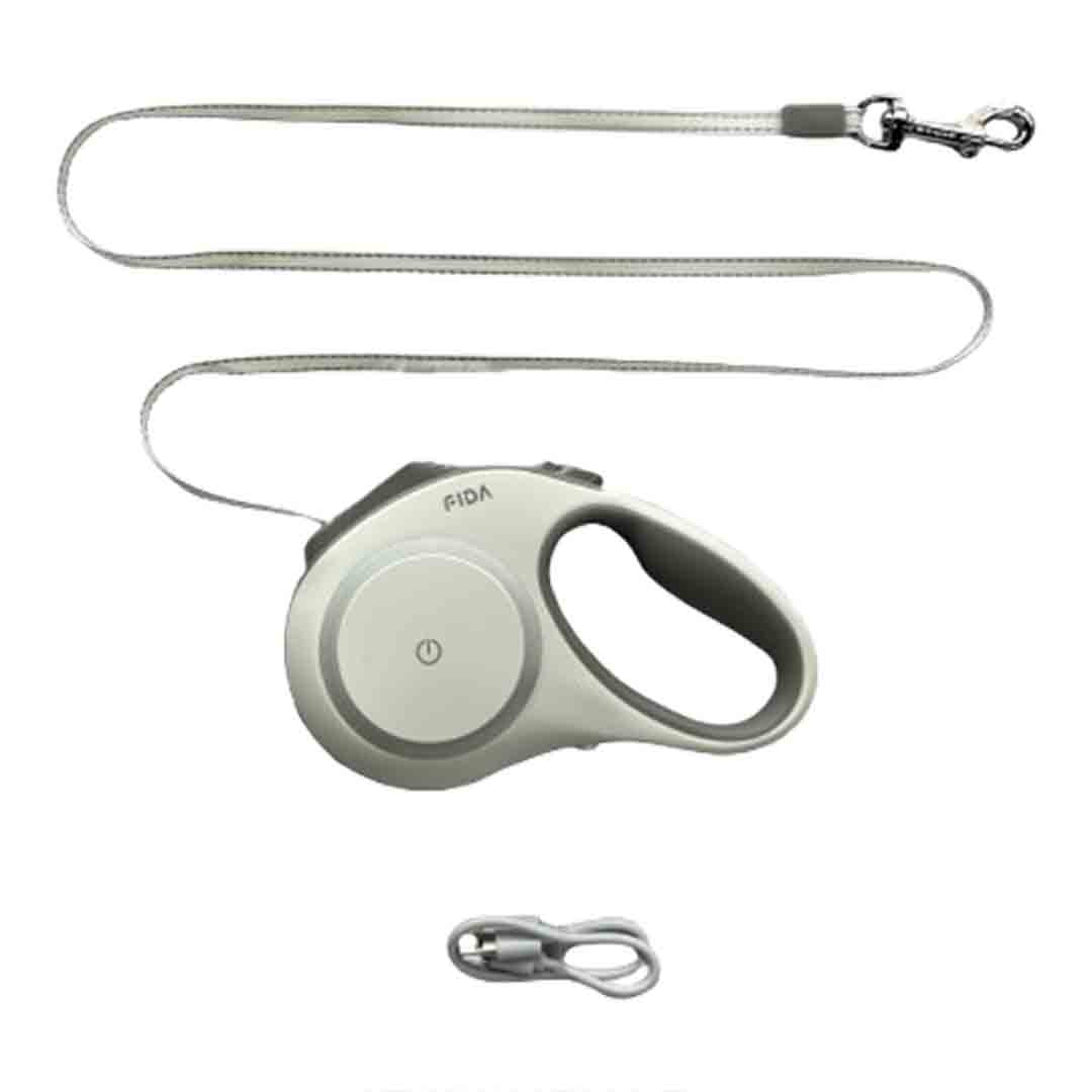 Fida LED Retractable Dog Lead 16FT M