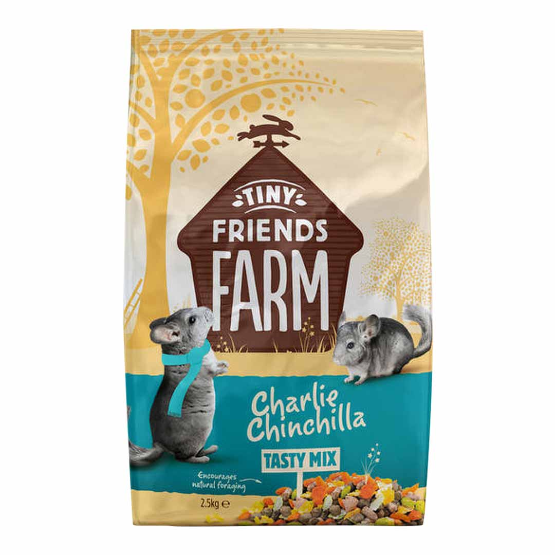 Tiny Friends Farm Charlie Chinchilla Food, 2.5kg