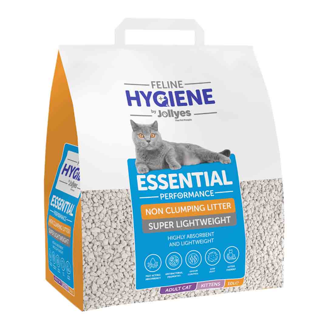 Jollyes Anti-Bacterial Cat Litter, Non-Clumping, 10 Litres