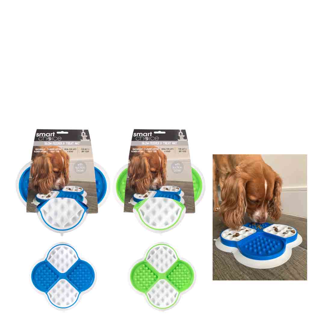 Smart Choice Silicone Lick Mat & Slow Feeder For Dogs