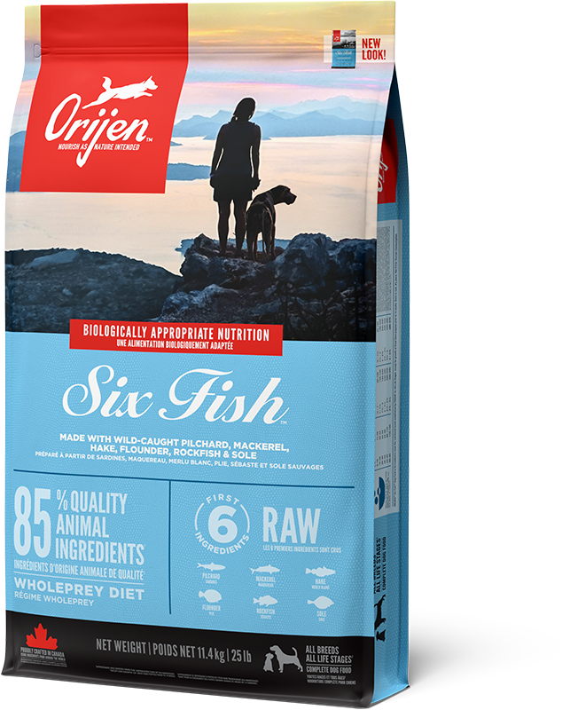 Orijen 6 Fish Dry Dog Food 11.4kg