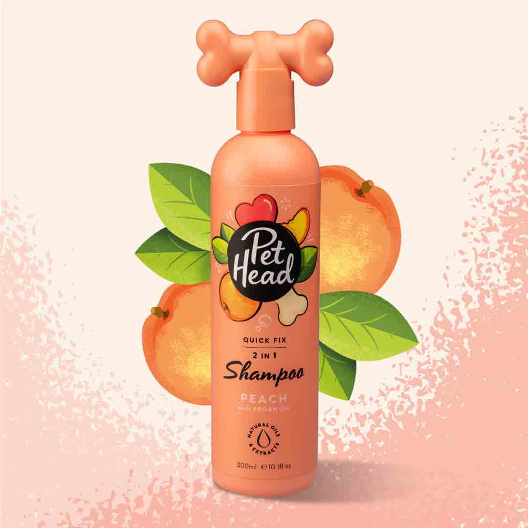 Pet Head Quick Fix 2 in 1 Dog Shampoo & Conditioner 300ml