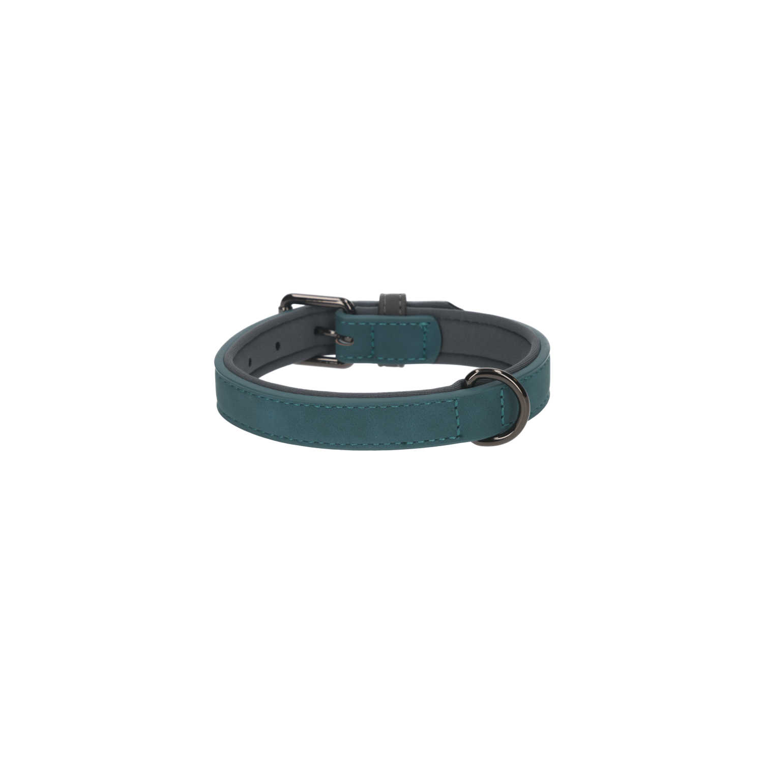 Rufus & Rosie Sotnos Brights Tech Small Dog Collar, Teal