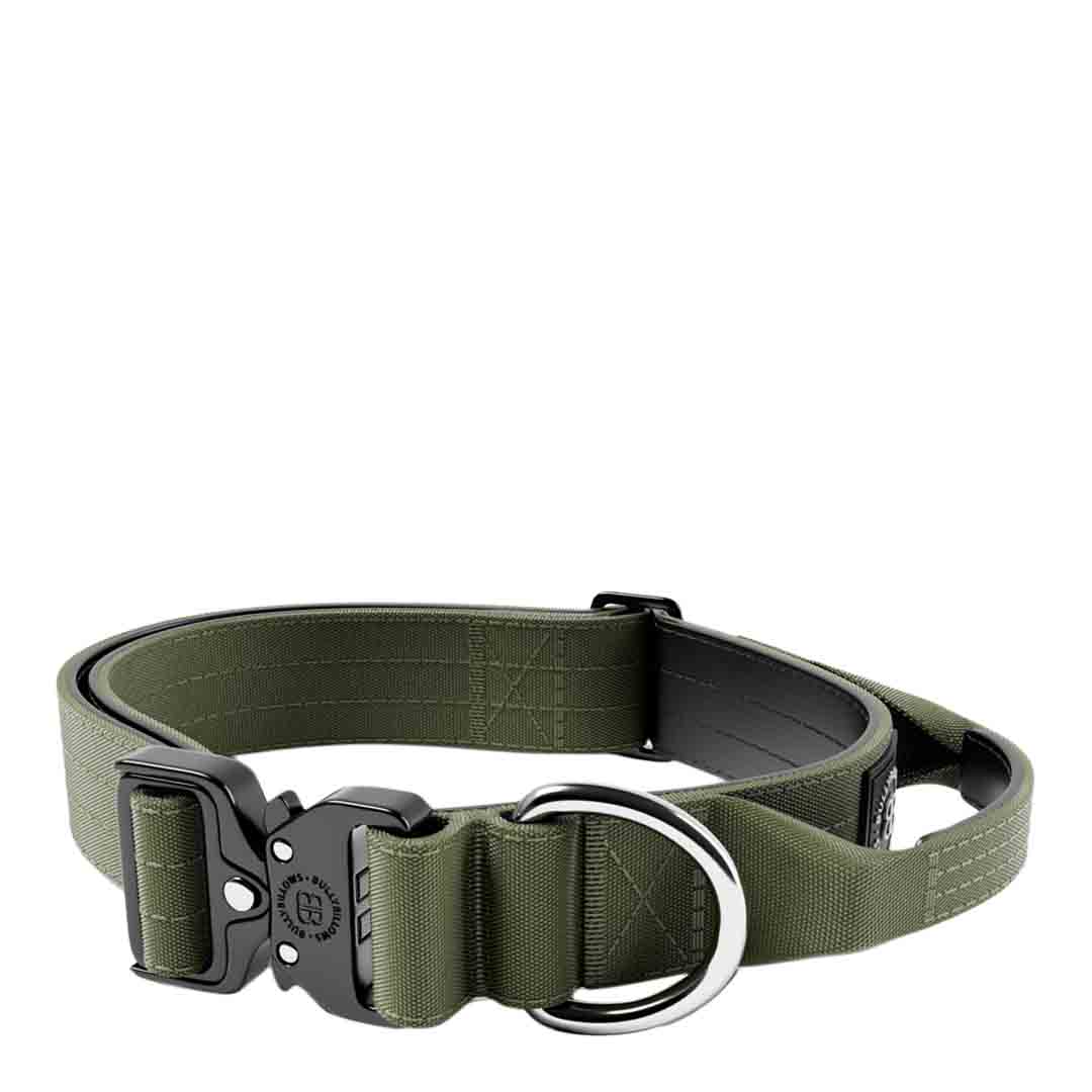 Bully Billows 4cm Combat Collar, Khaki, Medium