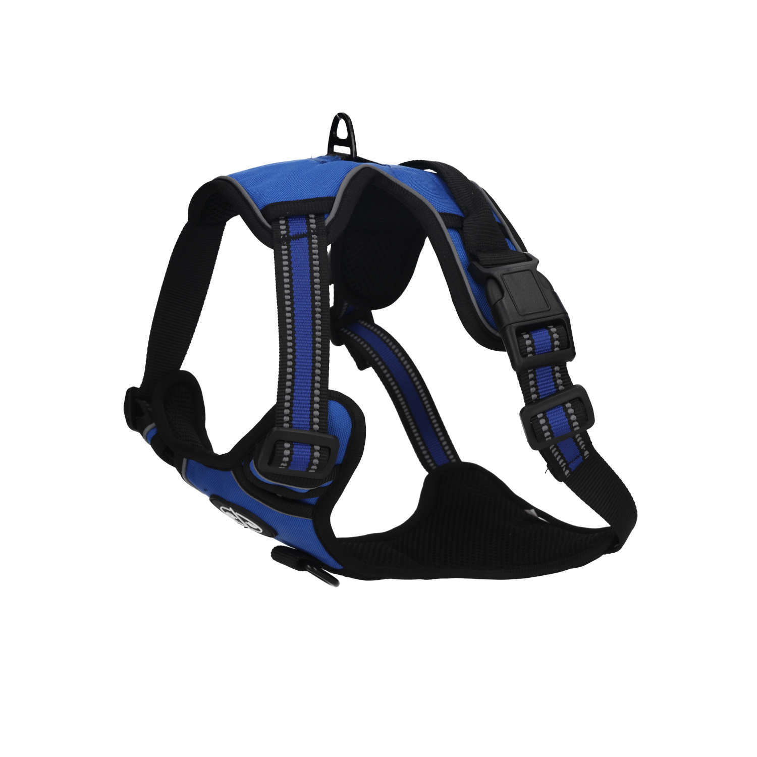 Rufus & Rosie Adjustable Blue Sports Dog Harness, Small
