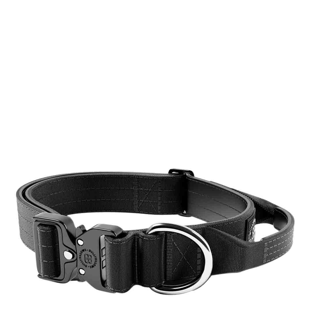 Bully Billows 4cm Combat Collar, Black, Small