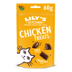Lilys Kitchen Cat Chicken Pillow Treats 60g