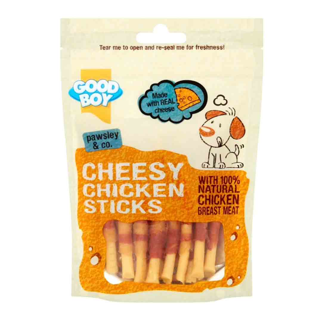 Good Boy Pawsley, Chicken Cheese Stick, Dog Treats, 80g
