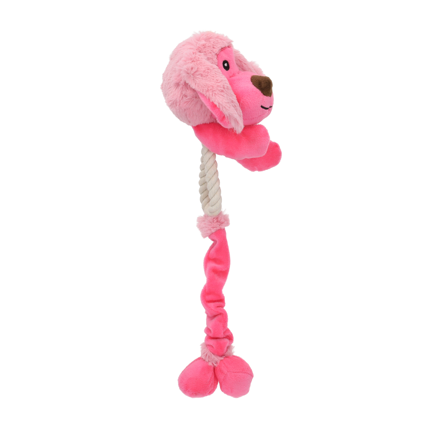 Pet Living Plush Jungle Animal Bungee Dog Toy
