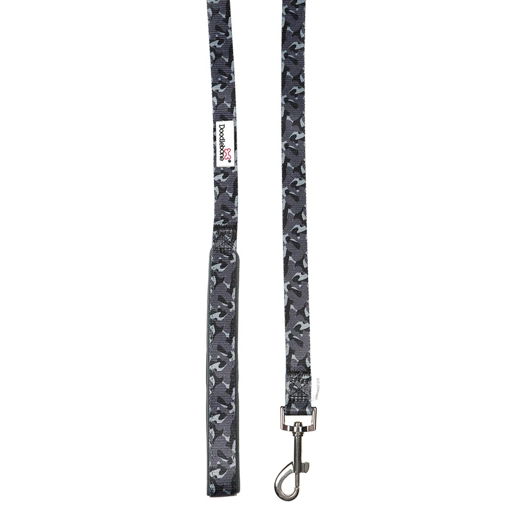 Doodlebone Smokey Camo Pattern Dog Lead 20mm