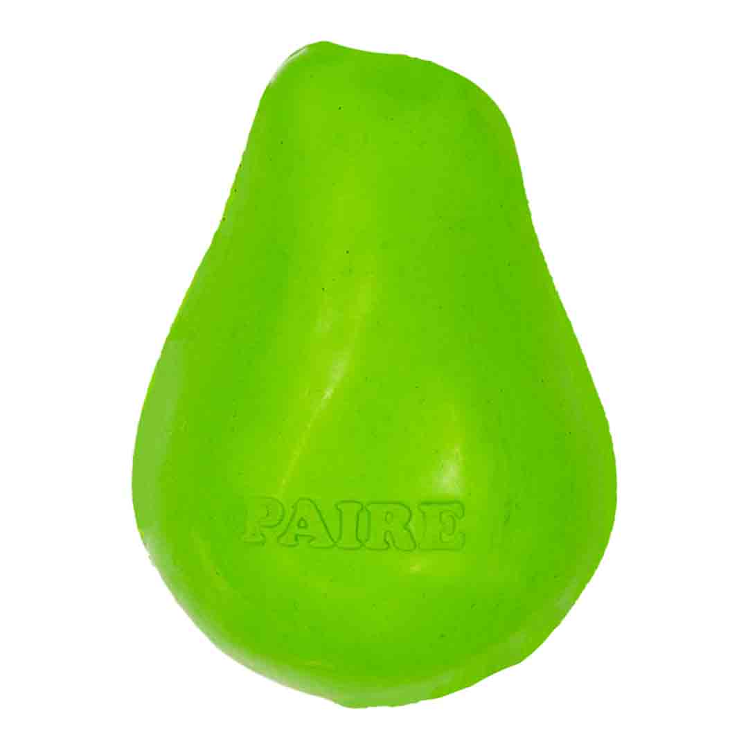 Tuffs Rubber Pear Dog Toy 